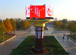 精神堡壘的設(shè)計(jì)初衷，led旋轉(zhuǎn)屏在精神堡壘的重要位置