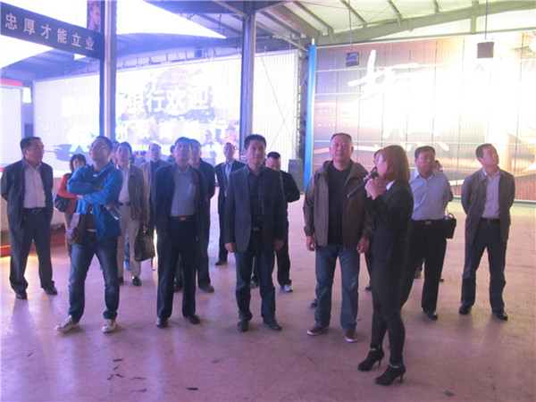 江西工商局領(lǐng)導(dǎo)來洪海考察項目 江西工商局領(lǐng)導(dǎo)來洪海考察項目